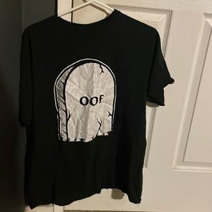 OOF graphic tee size large